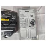 Set of Heavy-Duty Security Cables: Master Lock and Bell Armory 250 Combination Lock (new in package)