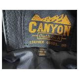 Canyon Outback Leather Jacket, Size 3XL (never worn, tags attached)