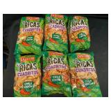 III - Set of 6 Bags of Cazo de Oro Los Ricas Cuadritos Chile LimÃ³n Wheat Snacks