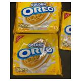 V - Collection of 3 Packs of Oreo Golden and Double Stuf Cookies