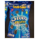 P - Set of 4 Packs of Oreo Mini Snak-Saks