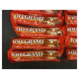 G - Lot of 12 100 Grand Milk Chocolate Bars with Caramel and Crispy Crunchies