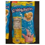 OOO - Set of 3 SpongeBob Krabby Patties Gummy Candy Packs