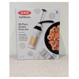 BRAND NEW OXO SOFTWORKS 20PC. COOKIE PRESS SET