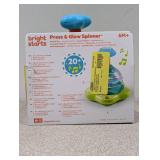 BRAND NEW BRIGHT STARTS PRESS & GLOW SPINNER