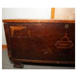 Vintage Wooden Chest