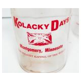 Montgomery, MN Kolacky Days Pitchers - Set of 4