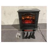 Mainstays 2-Setting 3D Electric Stove Heater with Life-like Flame