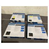 LOT OF 4 Health O Meter LCD Carbon Fiber Digital Body Weight Scale, 400lb Capacity