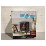 Mainstays 2-Setting 3D Electric Stove Heater with Life-like Flame