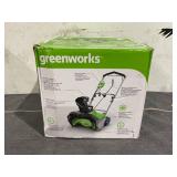 Greenworks 13 Amp 20" Corded Snow Thrower, 2600502