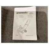 Greenworks 13 Amp 20" Corded Snow Thrower, 2600502