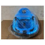 6V Blue Glow Bumper Car, Battery Powered Ride on for Children, Ages 1.5+, by Flybar