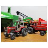 Nice Lot of Diecast Tractors & Farm Implements