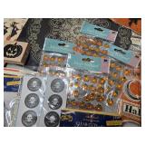 HUGE Quality Estate Lot of Brand New HALLOWEEN Paper Craft Stickers etc