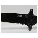 New or Like-New CRKT Fixed Blad & Folding Knives