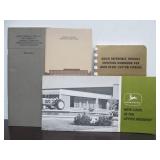 Estate Collection of Vintage JOHN DEERE Tractor/Implement Manuals Brochures Advertising etc