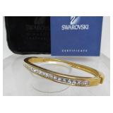 Excellent Pair of Genuine SWAROVSKI Crystal Encrusted Bracelets