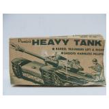 Nice Condition Vintage Projectile-Firing PREMIER Heavy Tank