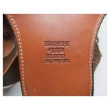 Excellent Quality Group of Vintage BIANCHI Leather Gun Belts & Holsters