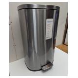 45L D Shape Step Trash Can - Brightroom™: Stainless Steel, 13 Gallon