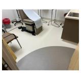 47.8 Square Yards of Medscapes V2 Commercial Resilient Vinyl Sheet Flooring in Crimson Red