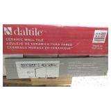 12.5 Square Feet of DalTile Restore 4x4 Ceramic Wall Tiles - Bright White