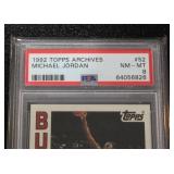 1992 Topps Archives Michael Jordan #52 PSA 8