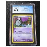 2006 Pokemon EX Crystal Guardians Reverse Holo Spoink #62/100 CGC 6.5