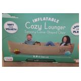 Inflatable Cozy Lounger Sensory Canoe-Shaped Chair