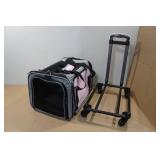 Soft Sided Pet Carrier with Cart