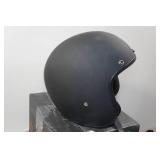 Daytona Open Face Motorcycle Helmet - 3XL, Flat Black