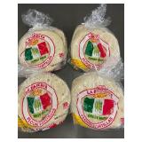 Lot of 4 Packs La Banderita Flour Tortillas Family Pack 20 Ct