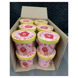 CT 1&2 - 12-Pack of Halo Top Strawberry Light Cake Mix Cups