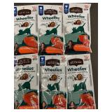 Set of 6 Rachael Ray Nutrish Wheelies Crunchy Cat Treats - Salmon Flavor