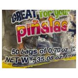 Party Bag Manzela Japanese Style Peanuts - 50 Bags of 0.70 oz Each