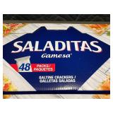 Packaged Saladas Crackers - 48 Portions