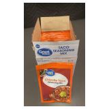 IL 1 - Box of Great Value Chipotle Taco Seasoning Mix - 12 Packets