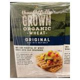 12-Pack of Triscuit Organic Wheat Crackers with Sea Salt