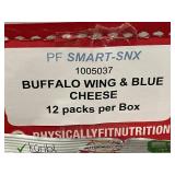 Smart-SNX Buffalo Wing & Blue Cheese Crispy Protein Bites - 12 Packs Per Box