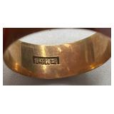 Wedding Band Size 12 14K Ring