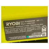 Ryobi 18" 40V Battery Powered Snow Blower with 6Ah Battery and Charger