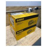 DEWALT Lot of 2 Boxes of-  2-1/2 in. x 0.099 in. Metal Coil Nails (3600 per Box)