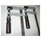 30" bar clamps pair...