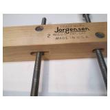 Jorgensen manual action wood clamp...