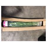 NATURAE DECOR Artificial 47 in. Black Grass Plant  Customer Returns See Pictures