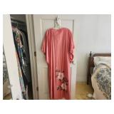 Gib Gab Pink Floral Lounge Dress