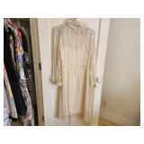 Vintage The Silk Farm Dress 10 Silk