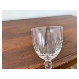 Elegant Crystal Glass Goblet Set