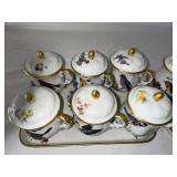 Vintage Porcelain Custard Cup Set